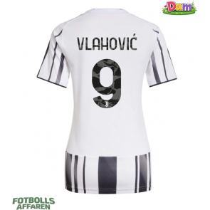 Juventus Dusan Vlahovic #9 Hemmatröja Kvinnor 2025-26 Kortärmad
